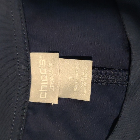 Chicos Zenergy Sandwashed tank top - Picture 3 of 4